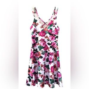 XOXO Floral Fit and Flair Dress